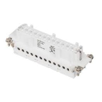 Mete Enerji 29024 24x16A 24P+E 400V Alüminyum Gövdeli Vida Bağlantılı Priz Çekirdeği