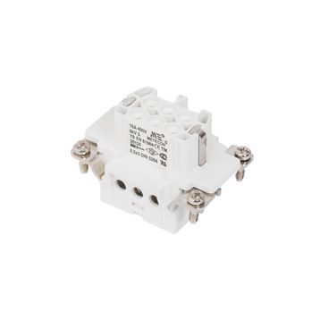 Mete Enerji 29120 6x16A 6P+E Vida Bağlantılı Priz Çekirdeği