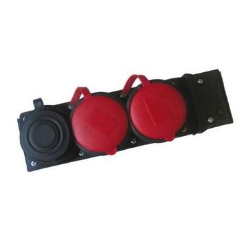 Mete Enerji 401051 3x25A 3P+E 380 415 Watt IP44 2li 3x25A 1li 1x16A Prizli Kauçuk Grup Priz