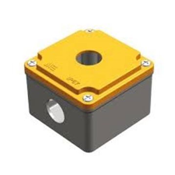Mete Enerji 402600 IP67 80x80x73 Tekli Alüminyum Buton Kutusu