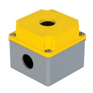 Mete Enerji 402600 IP67 80x80x73 Tekli Alüminyum Buton Kutusu