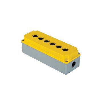 Mete Enerji 402631 80x230x73 IP67 6lı Alüminyum Buton Kutusu