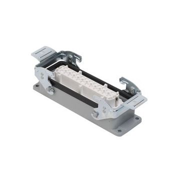 Mete Enerji 403040S 24x16A 24P+E 400V IP65 Alüminyum Gövdeli Metal Mandallı Makine Prizi