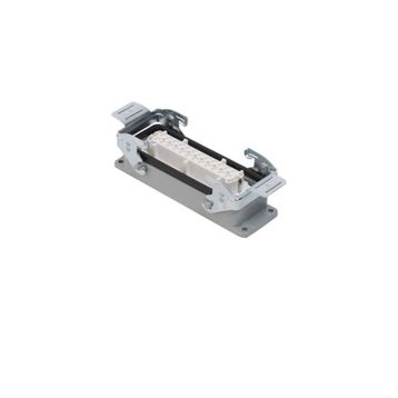 Mete Enerji 403040S 24x16A 24P+E 400V IP65 Alüminyum Gövdeli Metal Mandallı Makine Prizi