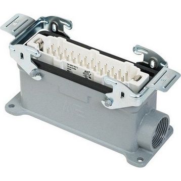 Mete Enerji 403047S 24x16A 24P+E 400V IP65 Alüminyum Gövdeli Metal Mandallı Duvar Fişi