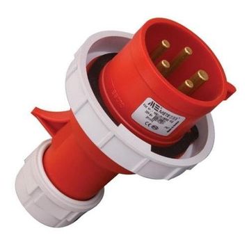Mete Enerji 406106V 5x16A Ip67 Vidalı Bağlantı Düz Fiş