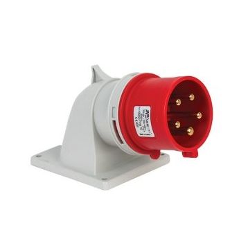 Mete Enerji 406222V 5x32A Ip44 Eğik Vidalı Bağlantı Makine Fişi