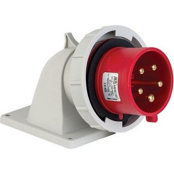 Mete Enerji 406224V 5x32A Ip67 Eğik Vidalı Bağlantı Makine Fişi