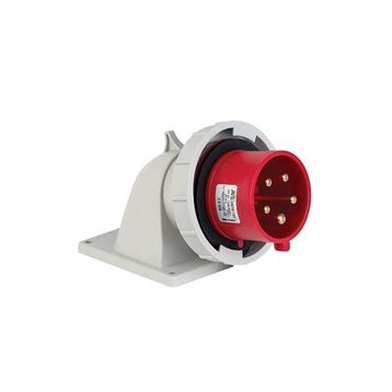 Mete Enerji 406224V 5x32A Ip67 Eğik Vidalı Bağlantı Makine Fişi