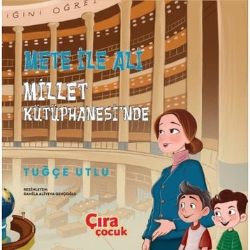 Mete ile Ali Millet Kütüphanesinde - Tuğçe Utlu