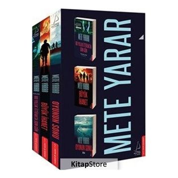 Mete Yarar Kitap Seti (3 Kitap Takım) - Mete Yarar