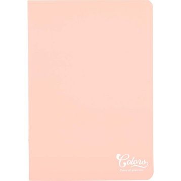 Meteksan Colors A5 Karton Kapaklı Dolmakalem Uyumlu Çizgili 60 Yaprak Somon Defter