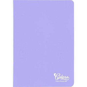 Meteksan Colors A5 Karton Kapaklı Dolmakalem Uyumlu Kareli 60 Yaprak Mor Defter