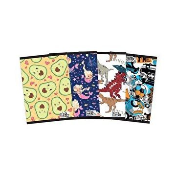 Meteksan Gate A5 Karton Kapak 60 Yaprak Kareli Defter