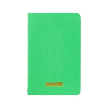 Meteksan Notes 9x14 cm Yeşil Karton Kapaklı İplik Dikişli Defter