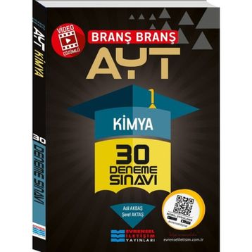 Metin Yayınları AYT Kimya 30 Deneme Sınavı