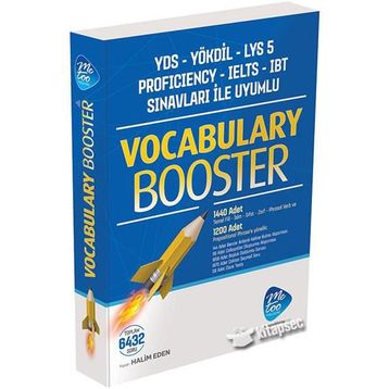 Metoo Publishing - YDS YÖKDİL LYS5 Proficiency IELTS IBT Vocabulary Booster - Halim Eden - Halim Eden