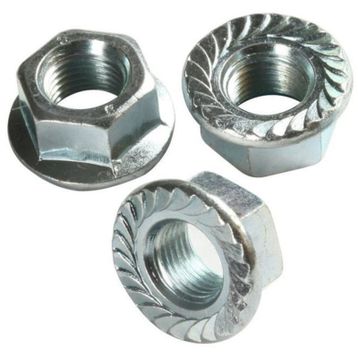 Metrik 10 mm 20 Adet Pullu Flanşlı Somun
