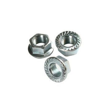 Metrik 10 mm 50 Adet Pullu Flanşlı Somun
