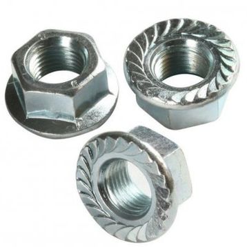 Metrik 10 mm 50 Adet Pullu Flanşlı Somun
