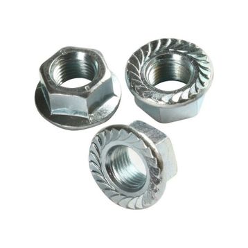Metrik 10 mm 50 Adet Pullu Flanşlı Somun