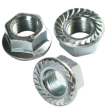 Metrik 10 mm 50 Adet Pullu Flanşlı Somun