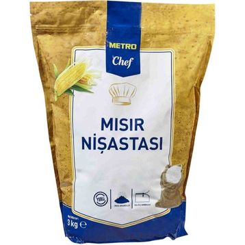 Metro Chef 3 kg Mısır Nişastası