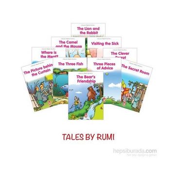Mevlanadan Masallar - Tales From Rumi 10 Kitap Set - Nefise Atçakarlar