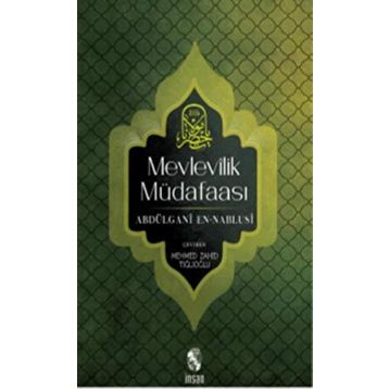 Mevlevilik Müdafaası - Abdülgani en-Nablusi