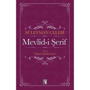 MEVLID- I ŞERIF - SÜLEYMAN ÇELEBI