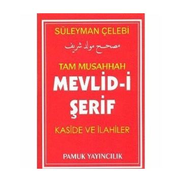 MEVLID- I ŞERIF - SÜLEYMAN ÇELEBI