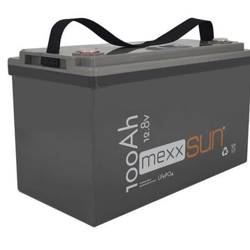 Mexxsun 12.8 V 100 AH 1280 WH Lityum Akü