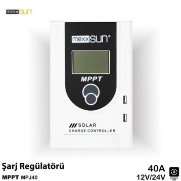Mexxsun 12/24V 40A MPPT Solar Şarj Cihazı / Regülatörü