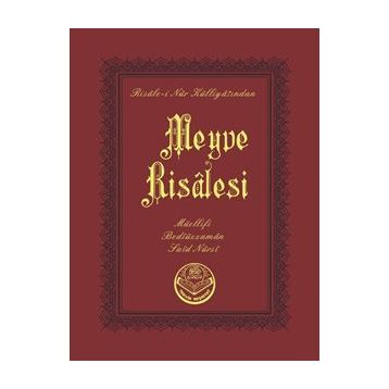 MEYVE RISALESI - BEDİÜZZAMAN SAID NURSI