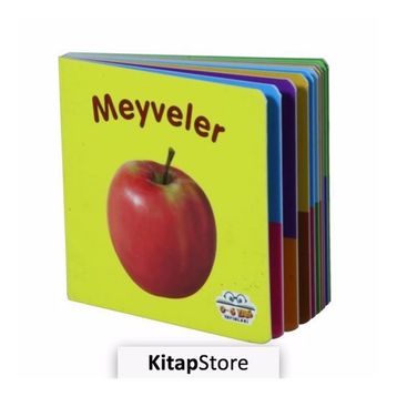 Meyveler - Mini Karton Kitaplar