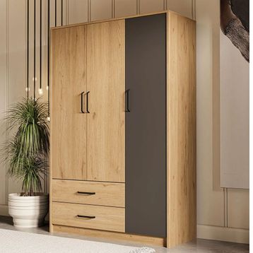Mezza 3508 Grande Modern 3 Kapılı Gardrop