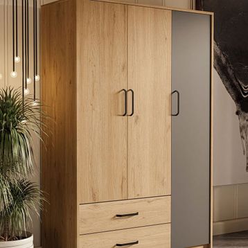 Mezza 3508 Grande Modern 3 Kapılı Gardrop