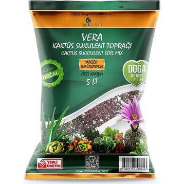 MF Botanik 5 lt Kaktüs Sukulent Toprağı