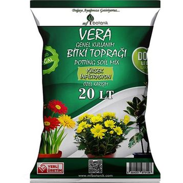 MF Botanik Vera Genel Kullanım 20 lt İthal Bitki Toprağı