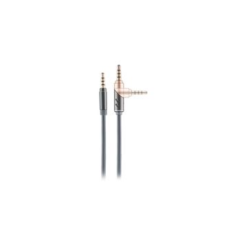 MF Product Acoustic 0209 Gri Dönebilen Uçlu Aux Kablo