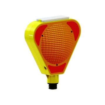 MFK Plastik MFK9500 Flaşör Solarlı Turuncu Lamba