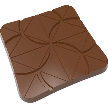 MFS 1094 Şeffaf Asimetrik Tablet Çikolata Kalıbı