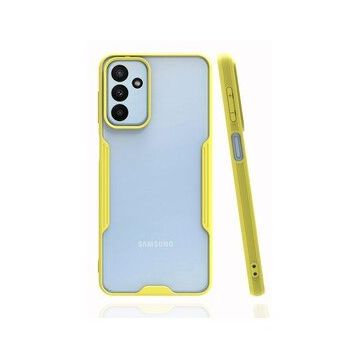 Mhd Tech Samsung Galaxy A04S Platin Silikon Sarı Kılıf