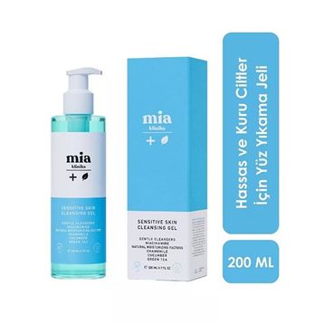 Mia Klinika 4x200 ml Hassas ve Kuru Ciltler İçin Yüz Yıkama Jeli