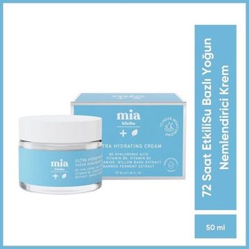 Mia Klinika 72 Saat Etkili 50 ml Su Bazlı Yoğun Nemlendirici Krem