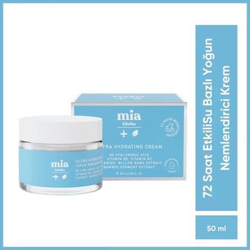 Mia Klinika 72 Saat Etkili 50 ml Su Bazlı Yoğun Nemlendirici Krem