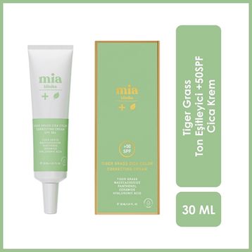 Mia Klinika Tiger Grass Ton Eşitleyici 50 SPF 30 ml Cica Krem