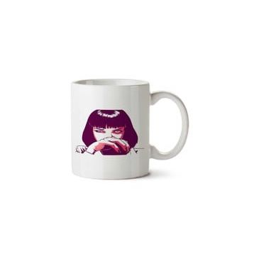 Mia Wallace Pulp Fiction Baskılı Kupa