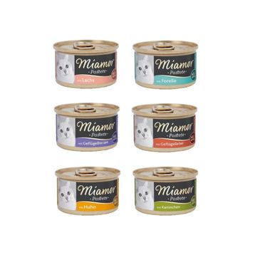 Miamor 6x85 gr 6 Çeşit Karma Kedi Konserve