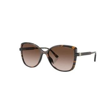 Michael Kors MK2181U 300613 55-16 Kahverengi Kadın Güneş Gözlüğü